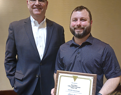 City of Wahoo's Ryan Hurst receives award