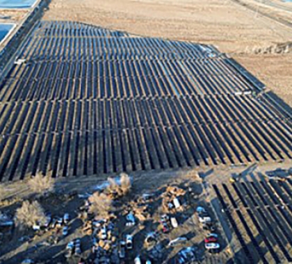 Gering, Neb., community solar project