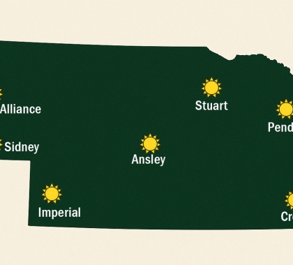 Community solar project sites