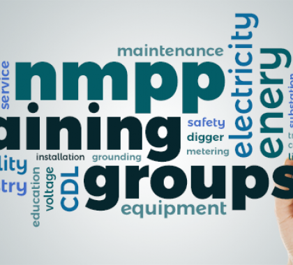 training word collage