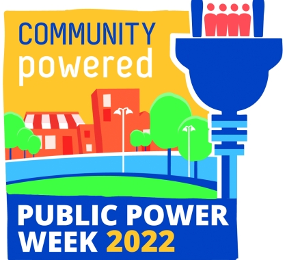 Public power week logo 2022