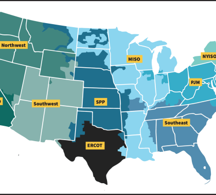 RTO map in U.S.