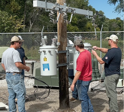 Fall utility training sessions